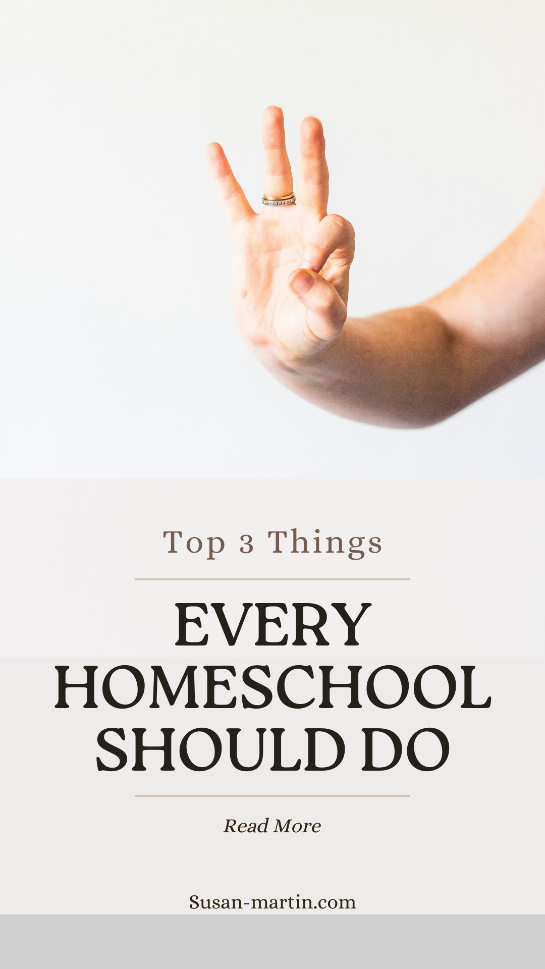 Top 3 Things Every Homeschool Should Do